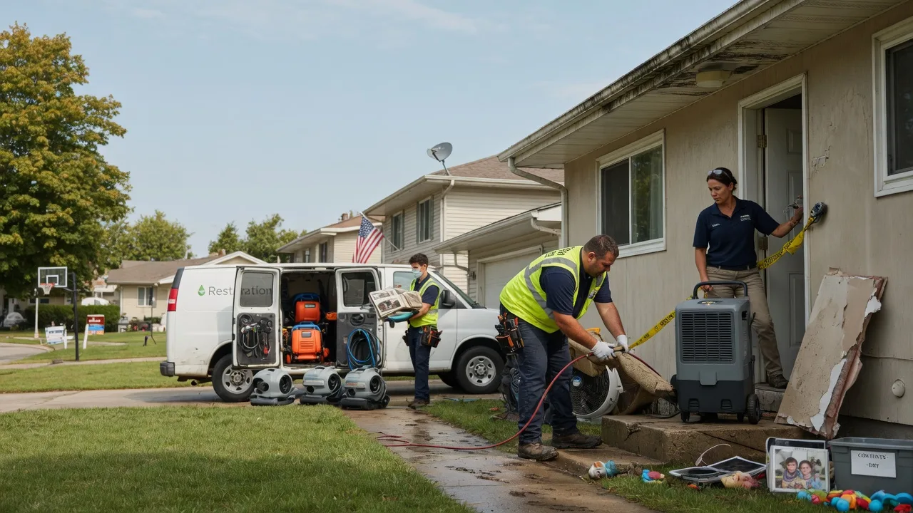 Water Damage Restoration in Columbus, MT near me